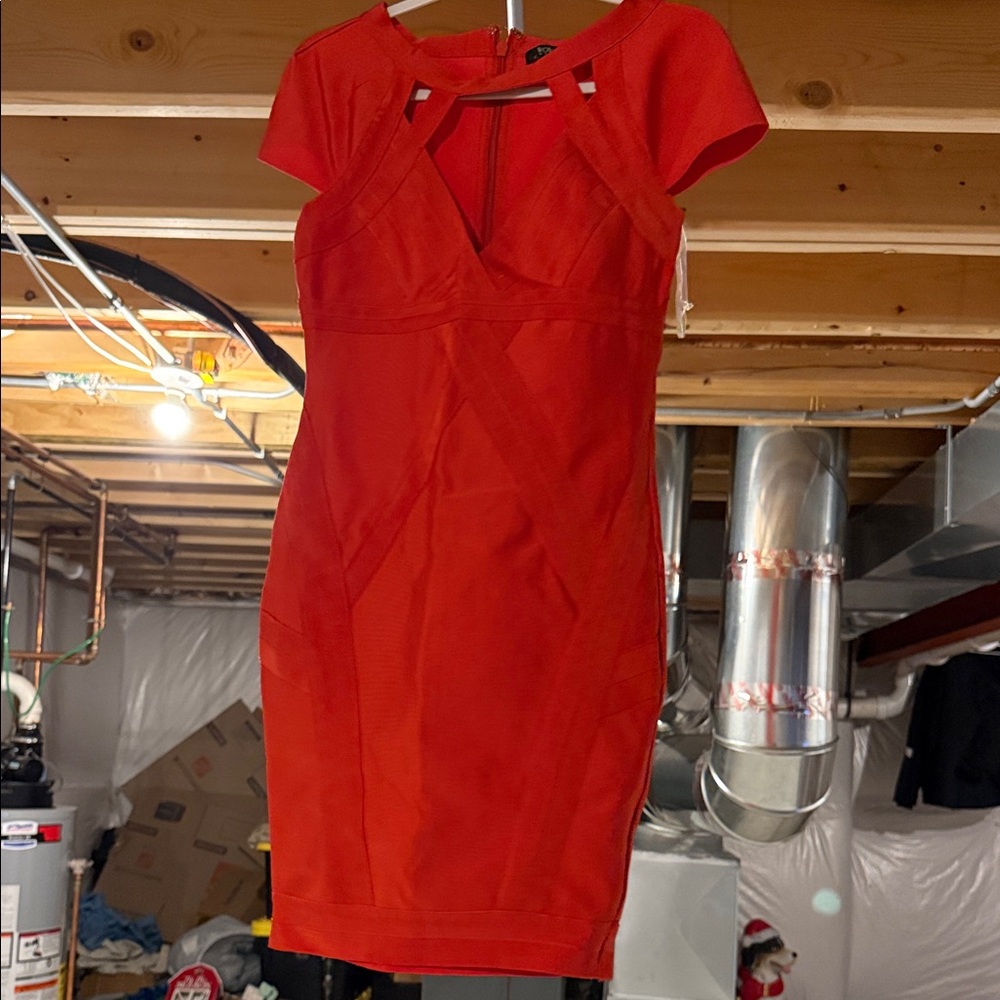 WOW Couture Vibrant Red Mini Dress